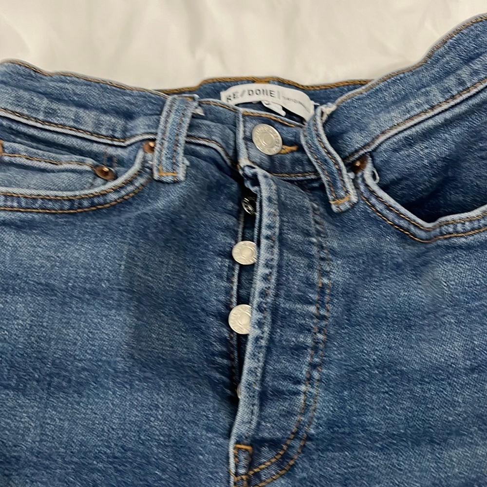 RE/DONE Blue Denim Jeans